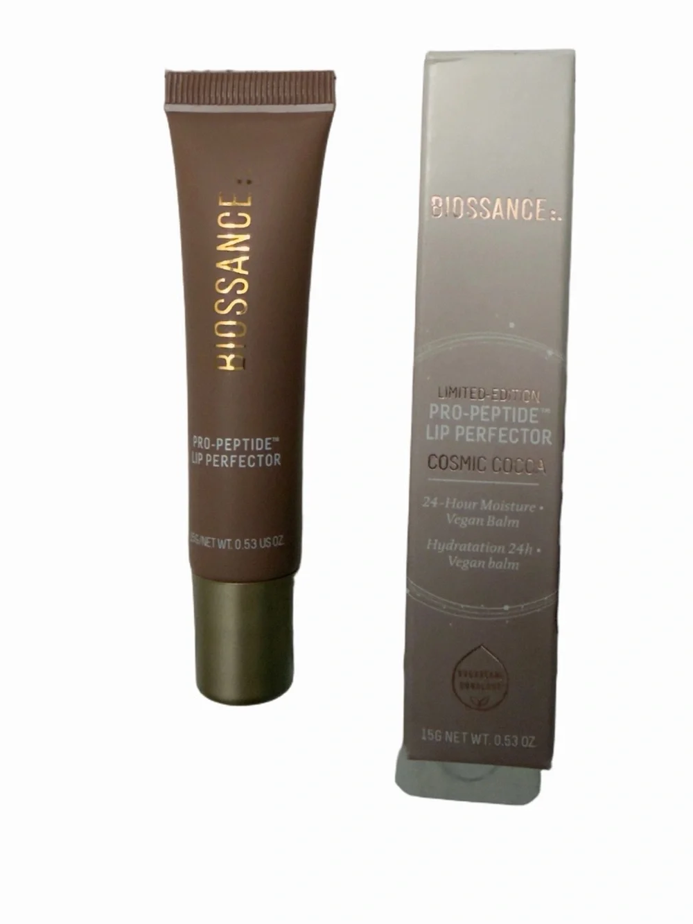 Biossance Pro-Peptide™ Lip Perfector- Cosmic Cocoa, Super Nova